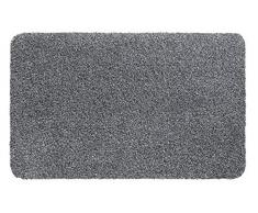 Hamat Tapis dEntrÃ©e Natuflex Lavable en Coton et Polyester Gris, 40X60 Cm