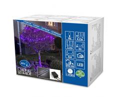 Konstsmide 3697-540 Guirlande dEclairage de Cerise ExtÃ©rieur Couleur Changeante 40 LEDs 24 V Multicolore CÃ¢ble Noir
