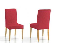 Martina Home Housse de Chaise pour Dossier RESPALDO Rouge