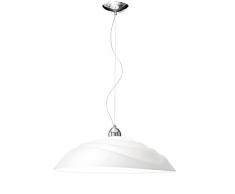 Rossini Ã©clairage 10320Â âÂ 30-B Suspension en verre satinÃ©, E27Â 25Â W, Blanc