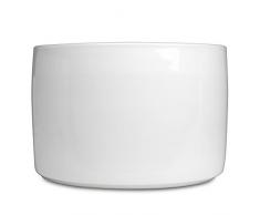 Berghoff Concavo Contemporain en Porcelaine vitrifiÃ©e Snack Bol de Service, Blanc, 2500Â ML