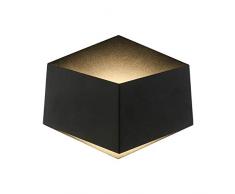 Applique 3 W, LED Up Down Mouchoir Noir Lumière 4000 K 230 V Chip Bridgelux