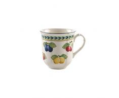 Villeroy & Boch French Garden Fleurence Mug Jumbo, 480 ml, Porcelaine Premium, Blanc/Multicolore