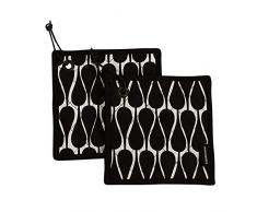 Manostiles Danish Design Co. Manostiles Manique 100% Coton Biologique, K et Blanc, Taille Unique