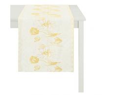 Apelt Chemin de Table, Polyester, Jaune, 48Â x 140Â x 0,5Â cm