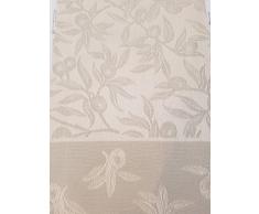 BUSATTI aCNV1753 torchon olivo selvatico 70 x 60 cm, Gris Clair