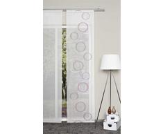 The Home of Fashion Rideau de Douche Effet Miroir 084230-0707 245 x 60 cm