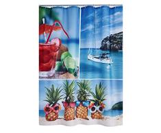 RIDDER 4210300S-350 Rideau de Douche Textile env. 180 x 200 cm.