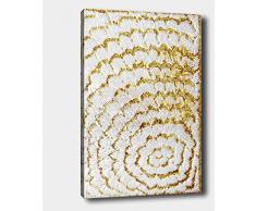 Bonamaison Peinture sur toile, multicolore, 40 x 60 cm - ConÃ§u et fabriquÃ© en Turquie