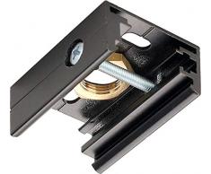 Eutracâ¿Pince Pendule pour rail de courant 3 phases Noir Aluminium