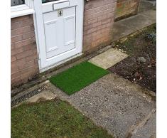 Nomow Calisto Paillasson, Vert, 75Â x 50Â x 0.35Â cm