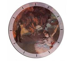 Artopweb EC35037 Pendule Murale, Bois, Multicolore, 60 x 0,5 x 60 cm