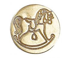 Manuscript Pen 727RCK PiÃ¨ce de monnaie dÃ©corative 0,75 Cheval Ã bascule