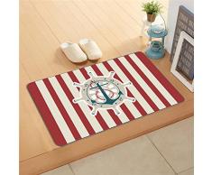 Bonamaison Paillasson dÃ©coratif Multicolore 40 x 70 cm