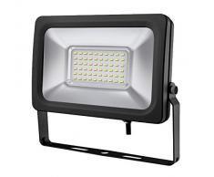 MXL BR-FL30 Projecteur LED Aluminium 30 W Noir 23,8 x 16,8 x 3,95 cm