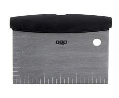 OGO LIVING 7911081 Large Spatule a Gâteaux, Acier Inoxydable-Plastique, Gris-Noir, 16 x 3,5 x 11 (cm)