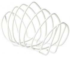 Une domo Pv-chr-1273 Toast/support pour serviettes de table, EN ACIER, Blanc cassé