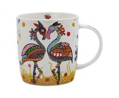 Maxwell Williams DI0100 Mug en porcelaine Motif flamant rose dans une boîte cadeau