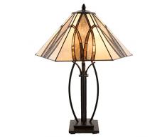 La maison de Tiffany 5ll-5913Â Lampe de table, multicolore