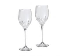 Wedgwood 55010500092 Vera Wang Duchesse Lot de 2 Verres à vin Transparent