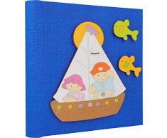 Fabula Album Photo Bateau Ã Voile 20x20 Multicolore