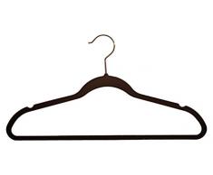 H & L Russel cintres avec revÃªtement en Caoutchouc, Ardoise, 12Â piÃ¨ces