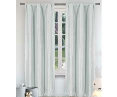Lala + Bash Rideaux occultants pour Chambre Ã Coucher, Vert deau, 37x63 (2 Pieces)