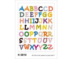 AG Design k 0810 Mural Stickers autkleber Alphabet