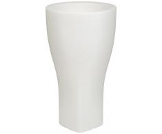 Lumisky BAT-291 Vase Lumineux Flory Secteur Plastique 24 W E27 Blanc 48 x 48 x 85