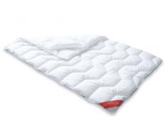 Badenia Bettcomfort Trendline Basic, Duvet, 4 saisons, Blanc, 135 x 200 cm