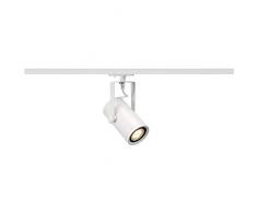 SLV spot lED 13 w, 3000 k, 24Â° + 1P - 143821 adaptateur blanc