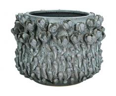 Pot de fleurs en cÃ©ramique - Bleu