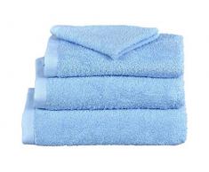 Ma CASA Serviette de Toilette Basique Bleu 500 g