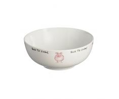 Price & Kensington 0059.442 Bol, Porcelaine, Blanc, 16 cm