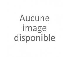 MSV Barre de Douche incurvee Blanche 80x80cm, Acier Inoxydable