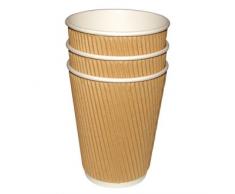 WinwareÂ âÂ boissons chaudes Tasses simple paroi Jauge de hauteur Tableau avec doublure en polyester pour rÃ©tention de la chaleur. Paille Dome couvercles Gardez les boissons Ã servir et Ã rÃ©duire les risques