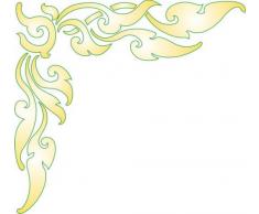 INDIGOS WGxmd518-40 Sticker Mural, Bunt, 40 x 40 cm