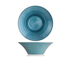 H&H H&H Hoche Assiette Calotte en Verre Argent, 19,5Â cm