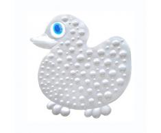 Outlook Design Paperina Tapis de Douche en vinylacÃ©tate-Ã©thylÃ¨ne (EVA), Blanc, 52 x 49 cm
