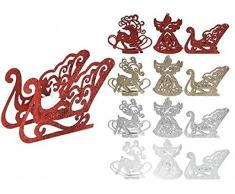 The Fairy Box PMS Photophore à Finition pailletée 3 Motifs 4 Couleurs