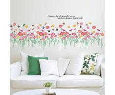 Enov Planet BeeStick Sticker Mural repositionnable - Tapis de Fleurs I