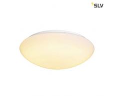 SLV Lipsy 50 Dome Applique murale dextérieur à LED en aluminium Blanc IP44 3000 K 21 W