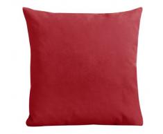 Max Winzer 27605444 Carrie Coussin 40 x 40 cm-Pieds Aspect Velours Fin (Rouge)