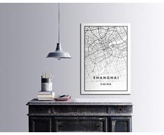 Bonamaison DÃ©coration Murale en Toile, Multicolore, 70 x 100 cm