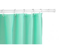 Allstar 23060100 Barre de Douche, Aluminium, Blanc, (L): 70-120, Durchmesser: 2,2 cm