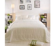 Sancarlos Couvre-lit boutis 265X265,CAMA 160/180 CrÃ¨me