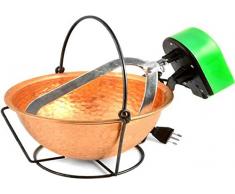 Home Marmite Ã©lectrique pour Polenta en cuivre Pur, fabriquÃ©e en Italie