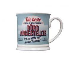 H&H 195000045 Tasse, Porcelaine, Mehrfarbig, 12 x 8,7 x 8,7 cm