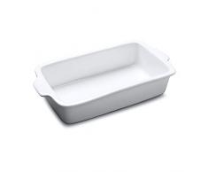 WM Bartleet & â¿Sons 1750 T157 Plat Ã rÃ´tir traditionnel en porcelaine Blanc 32 x 18 cm