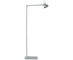 Brilliant Telma Lampe sur pied 1 ampoule Gris béton 20 W